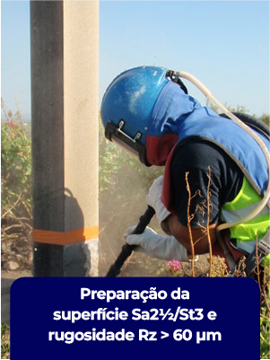 1. Preparação da superfície